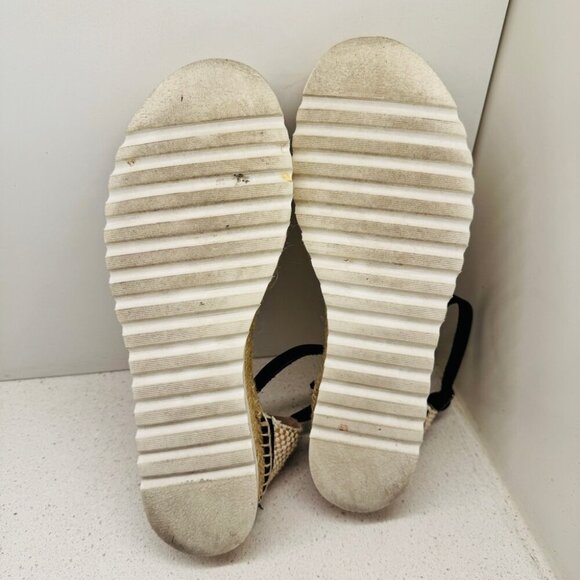 Pimientos Espadrille Calf Hair Genuiine Leather Animal Print Ankle Strap Sz 40 - Picture 8 of 13